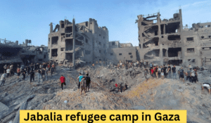 Jaballia refugee camp in Gaza