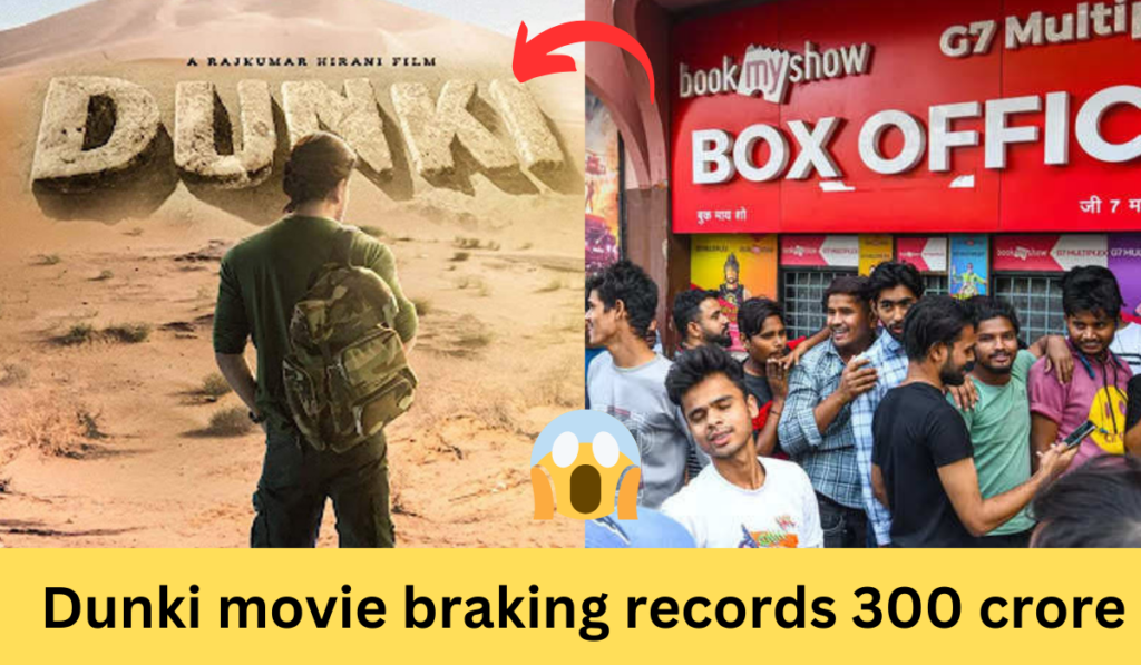 Dunki movie braking records on day 6