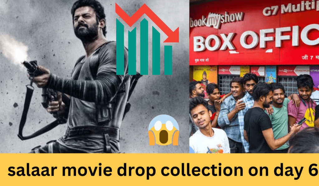 salaar movie drop collection on day 6