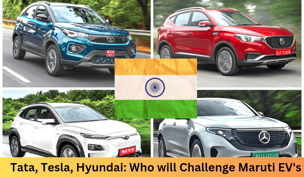 Tata, Tesla, Hyundai: Who will Challenge Maruti EV's 