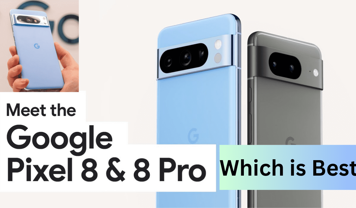 Google Pixel 8 and Pixel 8 Pro Comparison in Mint Green