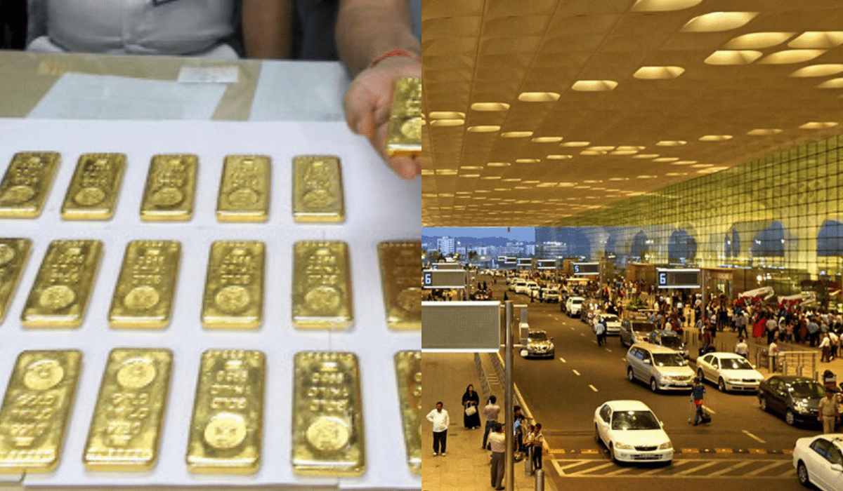 Four individual cases of smuggled gold worth ₹1.7 crore are seized by customs at the airport