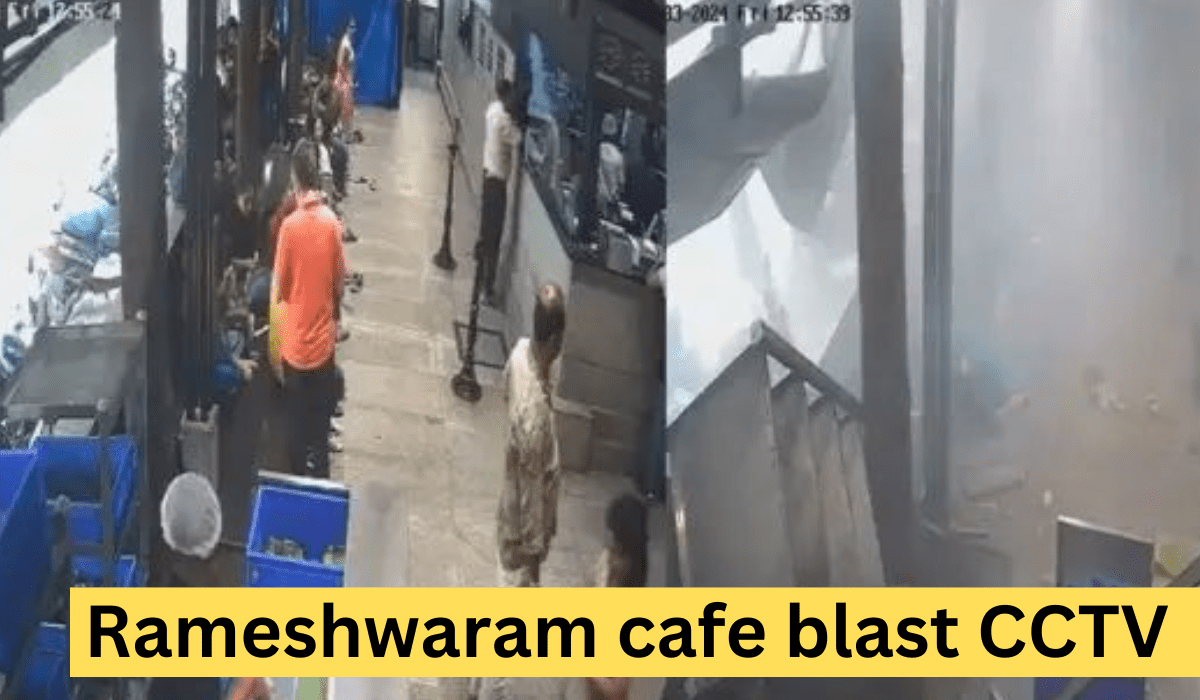 Rameshwaram cafe blast CCTV