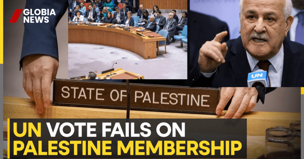 US Blocks Palestinian Push for Full UN Membership